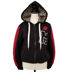 Marc Aurel Womens Crazy Zip Hoodie Sweatshirt Top